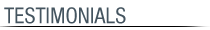 Testimonials